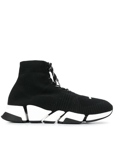 Balenciaga Zapatillas Speed 2.0 con cordones - Negro