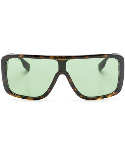 Burberry Be4406u Oversize-frame Sunglasses - Green