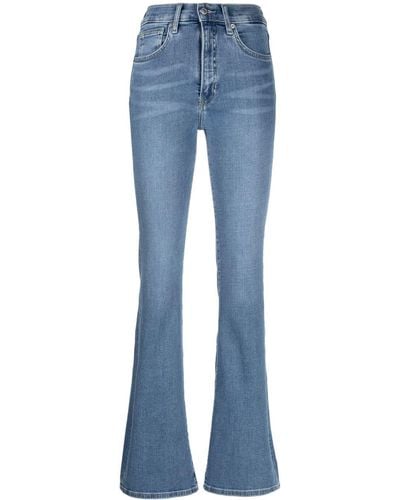 Veronica Beard Beverly Skinny-Jeans - Blau