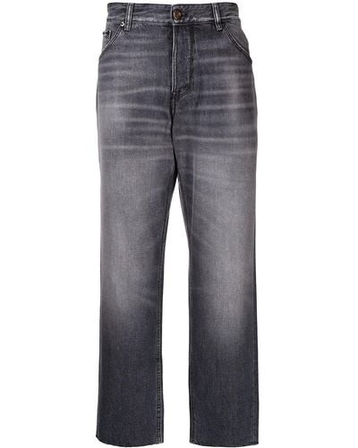 PT Torino High-rise Straight Jeans - Grey