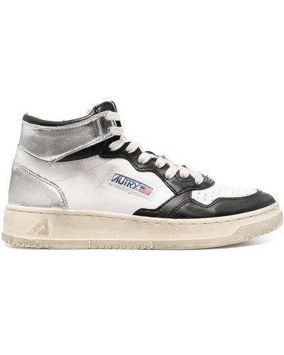Autry Medalist High-top Sneakers - White