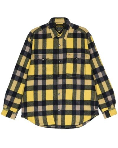Tommy Hilfiger Checked Flannel Shirt - Yellow