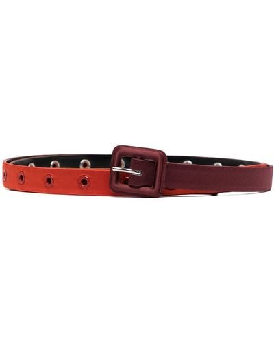 Toga Two-tone 20mm Belt - Red