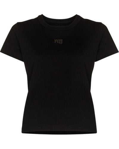 Alexander Wang Logo-print T-shirt - Black