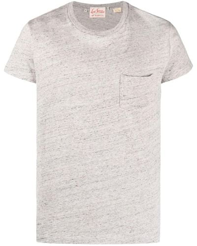 Levi's Meliertes T-Shirt - Weiß