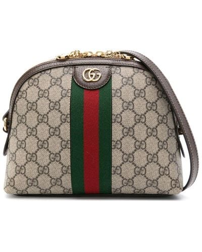 Gucci Ophidia GG Shoulder Bag - Bruin