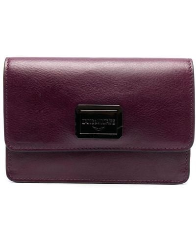 Zadig & Voltaire Le Cecilia Leather Wallet - Purple