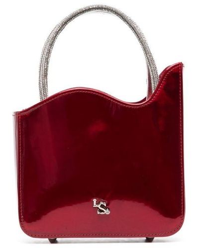 Le Silla Ivy patent-leather shoulder bag - Black