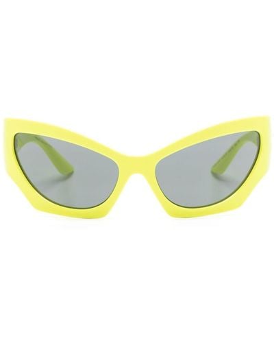 Versace Medusa Cat-eye Sunglasses - Yellow