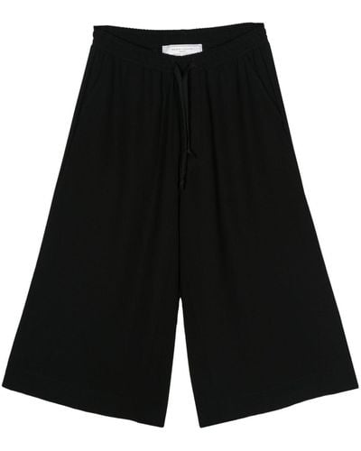 Societe Anonyme Ultra Wide Cropped Pants - Black