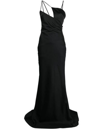 The Attico Long ``melva`` Dress - Black