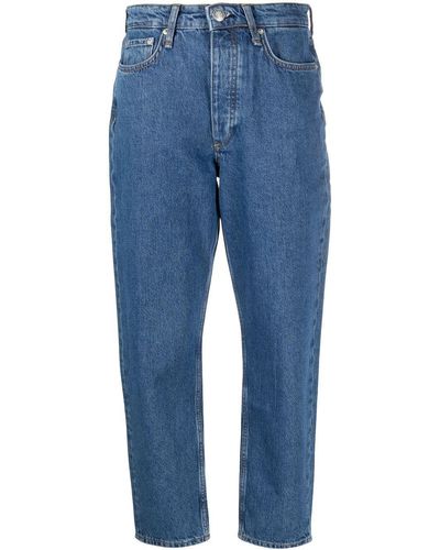 Rag & Bone Jeans Met Toelopende Pijpen - Blauw