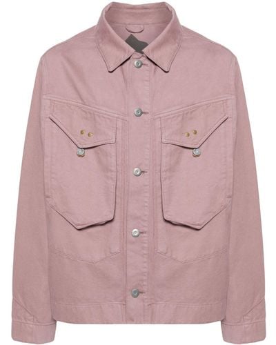 Objects IV Life Traditional Denim Jacket - Pink