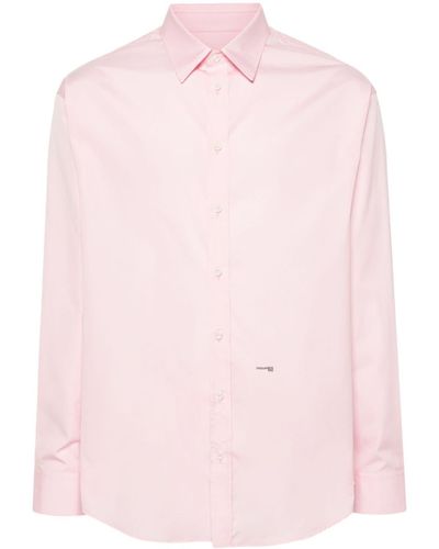 DSquared² Cotton Poplin Shirt - Pink