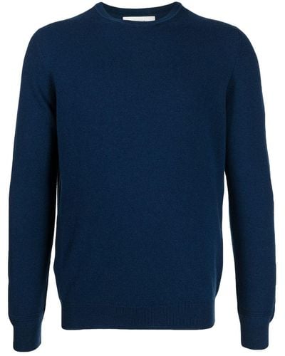 Pringle of Scotland Crew Neck Cashmere Sweater - Blue