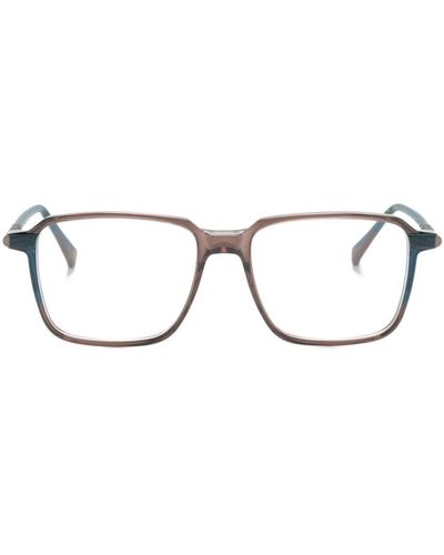 Etnia Barcelona Seligm スクエア眼鏡フレーム - ブルー
