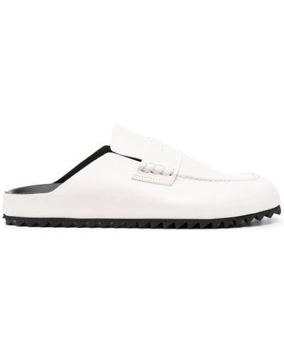 Officine Creative Phobia 002 Leather Loafers - White