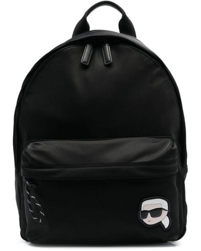 Karl Lagerfeld K/ikonik 2.0 Klassik Backpack - Black