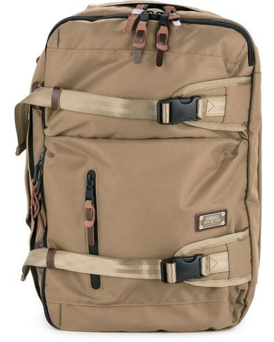 AS2OV Double Buckle Backpack - Brown