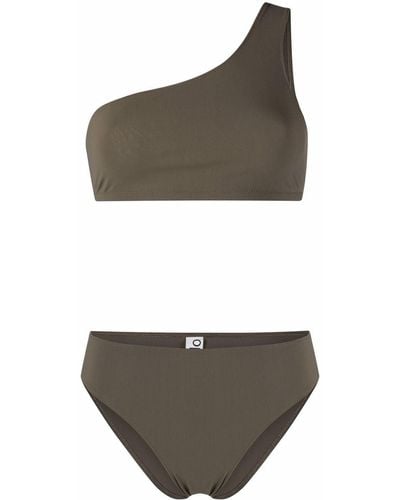 Lido Trenta Due Off-shoulder Bikini Set - Grey