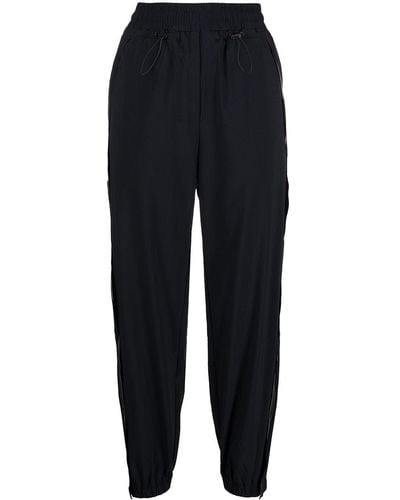 3.1 Phillip Lim Track-less Cropped Track Trousers - Blue