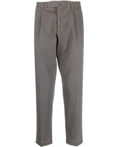 Dell'Oglio Cotton Jersey Pants - Gray