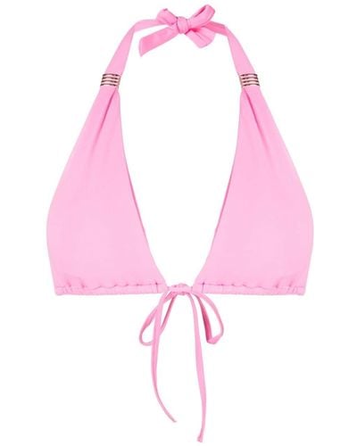 Melissa Odabash Grenada Triangle Bikini Top - Pink
