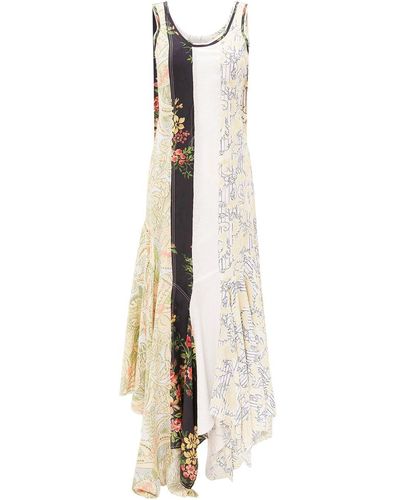JW Anderson Kleid mit Blumenmuster - Mehrfarbig