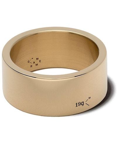 Le Gramme 18kt Yellow Polished Gold Ribbon Le 19 Grammes Ring - Natural