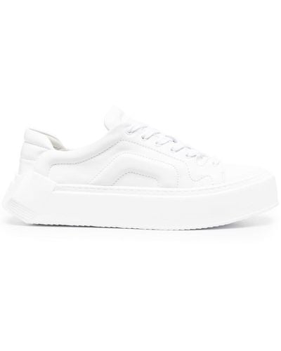 Pierre Hardy Chunky-sole Low-top Sneakers - White