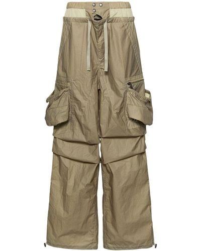 ANDERSSON BELL Double-waist Cargo Pants - Natural