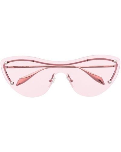 Alexander McQueen Cat-eye Spiked-stud Sunglasses - Pink