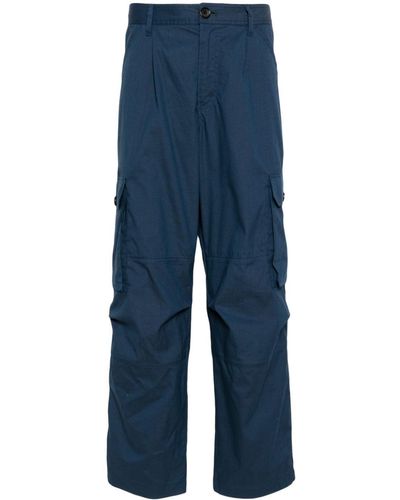 PS by Paul Smith Straight-leg Cargo Pants - Blue