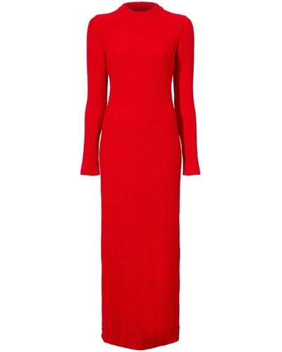Proenza Schouler Lara Knit Dress - Red