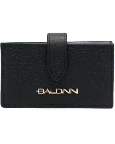 Baldinini Logo-plaque Leather Wallet - Black