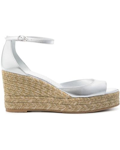 Stuart Weitzman Nudistia 90 Espadrilles - Metallic