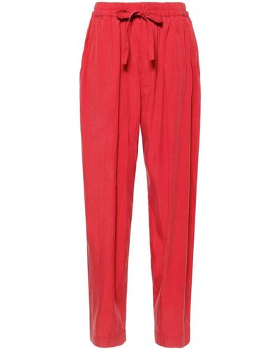 Isabel Marant Hectorina Tapered Trousers - レッド
