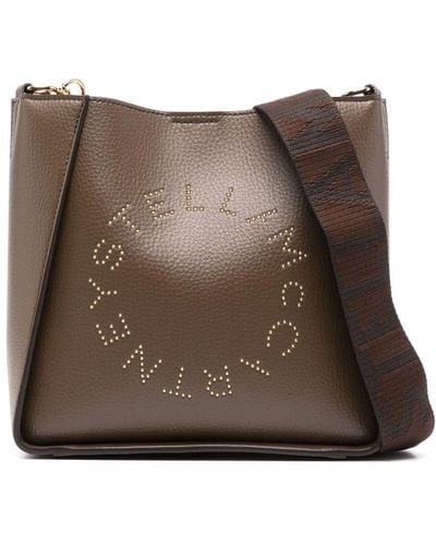 Stella McCartney Logo Cross Body Bag - Brown