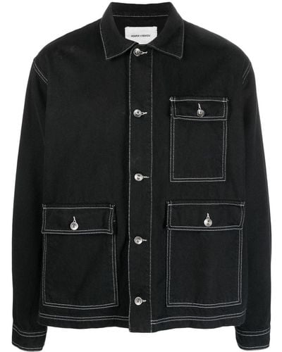 Henrik Vibskov Chaqueta vaquera Brandywine - Negro