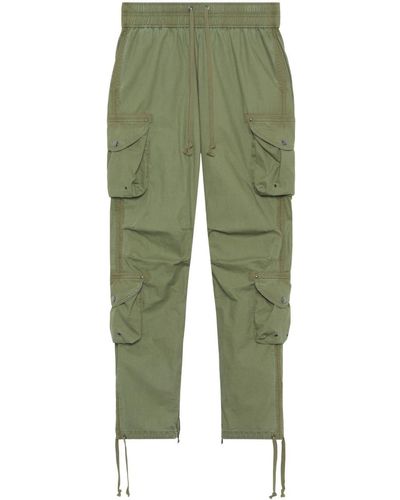 John Elliott Deck Cotton Cargo Pants - Green