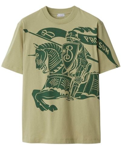 Burberry EKD T-Shirt mit Rundhalsausschnitt - Grün