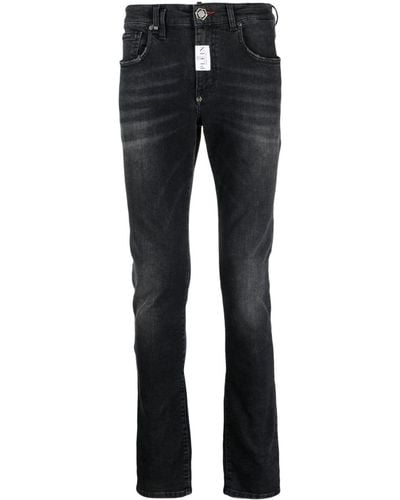 Philipp Plein Skinny-cut Jeans - Blue