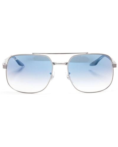 Ray-Ban Gafas de sol con montura oversize - Azul