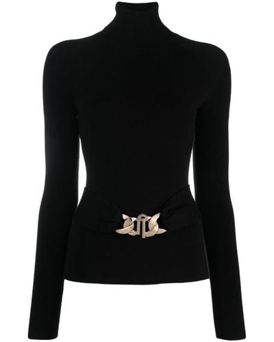 Liu Jo Roll-neck Sweater - Black