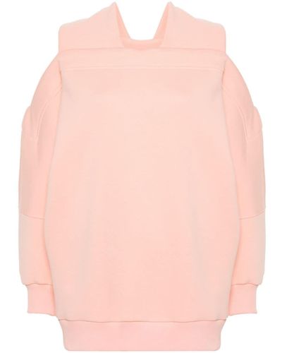 Ioana Ciolacu Sushi Sweatshirt mit Cold-Shoulder - Pink