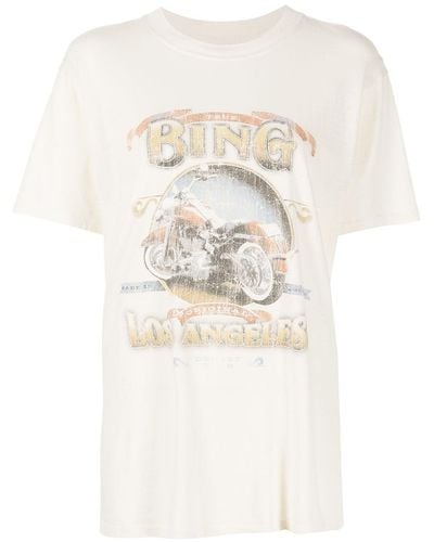 Anine Bing Lili T-Shirt - Weiß