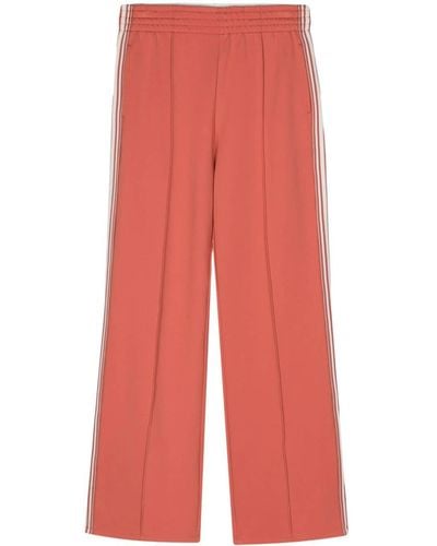 The Upside Pantalones de chándal con rayas - Rojo