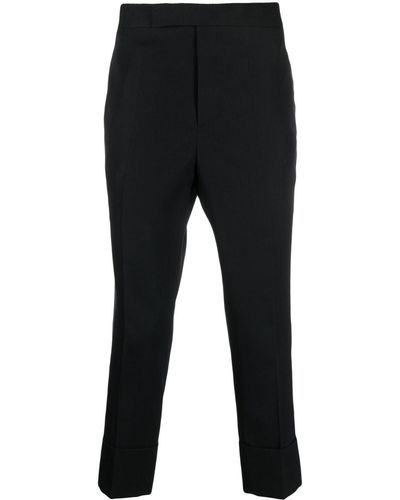 SAPIO Wollen Pantalon - Zwart