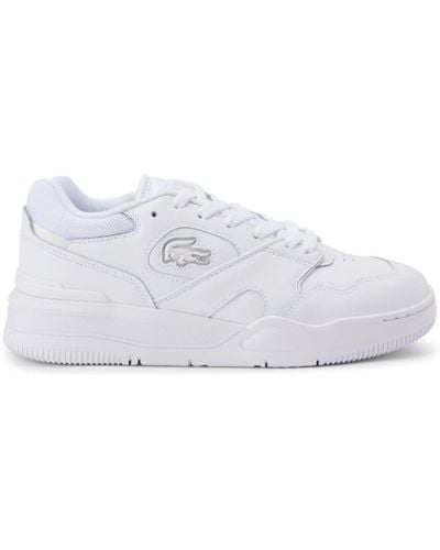 Lacoste Lineshot Leather Sneakers - White
