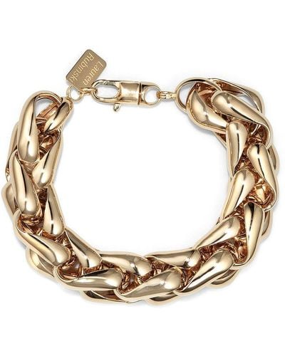 Lauren Rubinski 14kt Yellow Gold Chunky Chain Bracelet - Metallic
